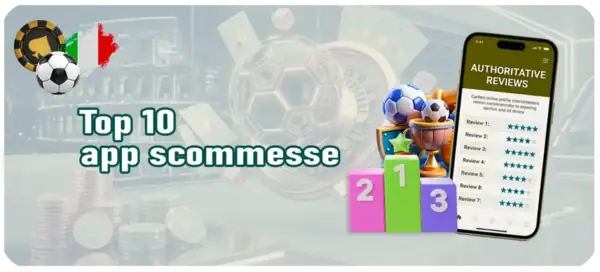 Top 10 app di scommesse in Italia per iOS e Android nel 2026.